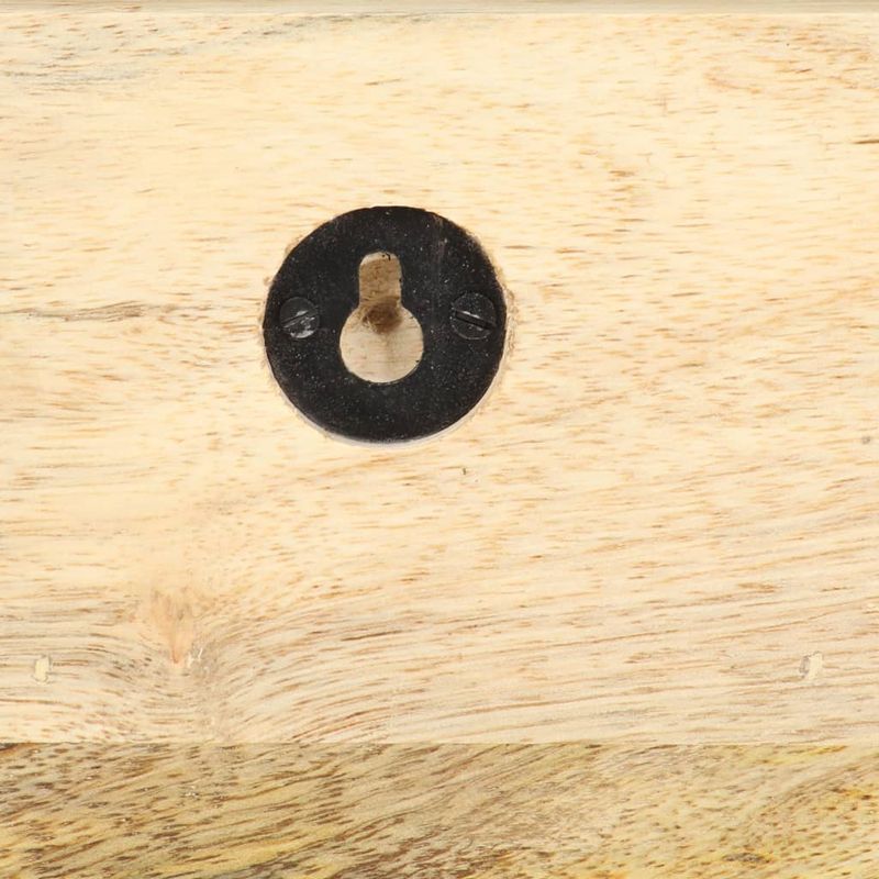 Casa si Gradina - Mobilier - Organizare si depozitare - Cuiere - Cuier de haine de perete, 60 x 15 x 20 cm, lemn masiv de mango - Infinity.ro