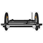 Sport si Outdoor - Ciclism - Accesorii pentru biciclete - Remorci biciclete - Remorca de bicicleta, negru, 126x63x34 cm, fier - Infinity.ro