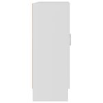 Casa si Gradina - Mobilier - Biblioteci si rafturi - Biblioteci - Biblioteca, alb, 82,5 x 30,5 x 80 cm, PAL - Infinity.ro