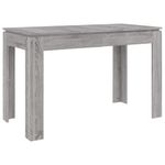 Casa si Gradina - Mobilier - Mese si birouri - Mese bucatarie si dining - Masa de bucatarie, sonoma gri, 120x60x76 cm, lemn prelucrat - Infinity.ro
