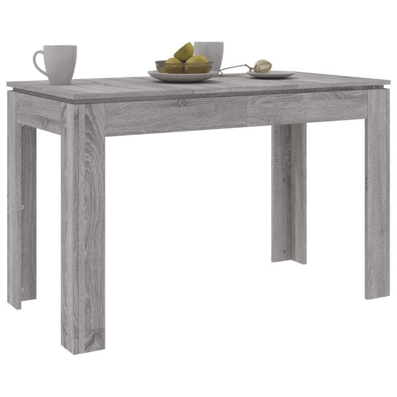 Casa si Gradina - Mobilier - Mese si birouri - Mese bucatarie si dining - Masa de bucatarie, sonoma gri, 120x60x76 cm, lemn prelucrat - Infinity.ro
