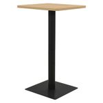 Casa si Gradina - Mobilier - Mese si birouri - Mese bucatarie si dining - Masa de bistro, culoarea stejarului, 70x70x107 cm - Infinity.ro