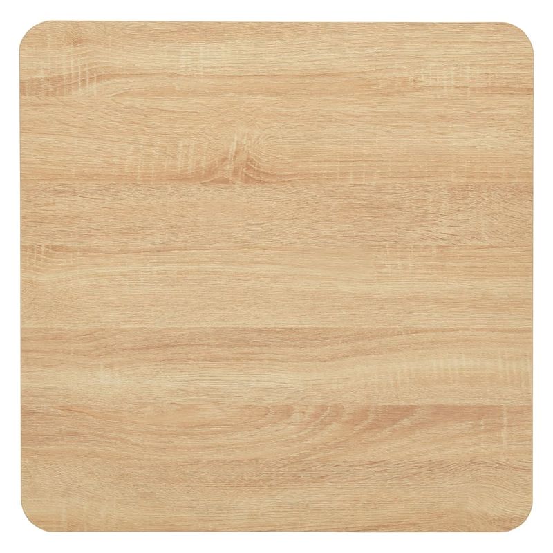 Casa si Gradina - Mobilier - Mese si birouri - Mese bucatarie si dining - Masa de bistro, culoarea stejarului, 70x70x107 cm - Infinity.ro