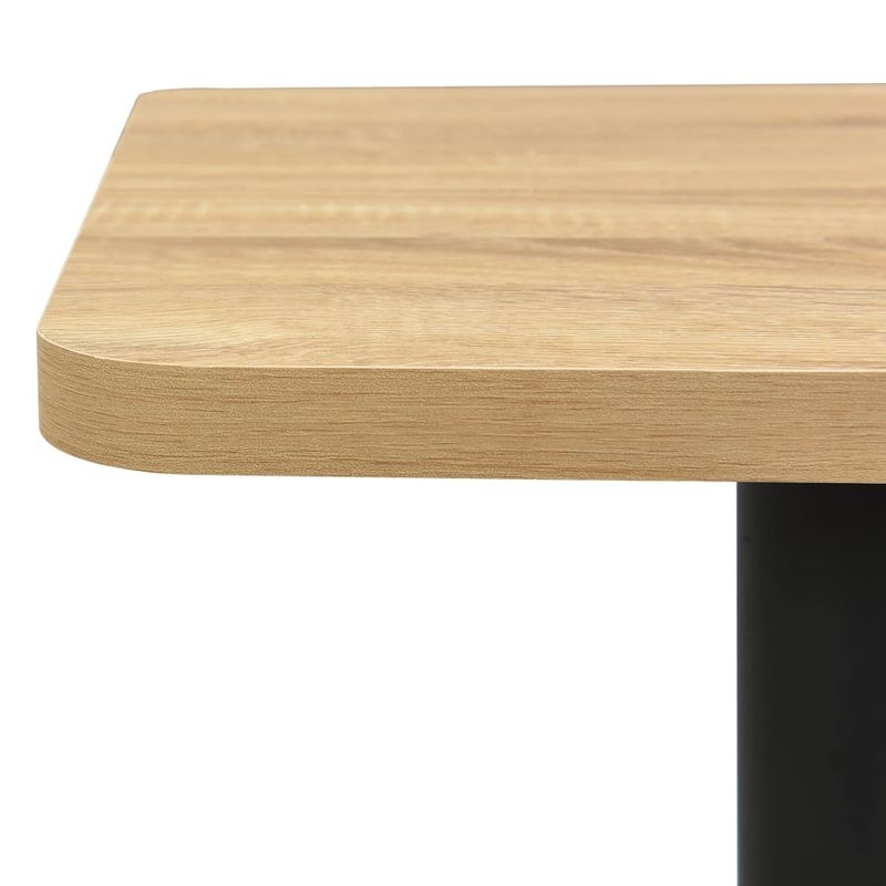 Casa si Gradina - Mobilier - Mese si birouri - Mese bucatarie si dining - Masa de bistro, culoarea stejarului, 70x70x107 cm - Infinity.ro