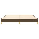 Casa si Gradina - Mobilier - Paturi si accesorii - Paturi - Cadru de pat box spring, maro inchis, 160x200 cm, textil - Infinity.ro