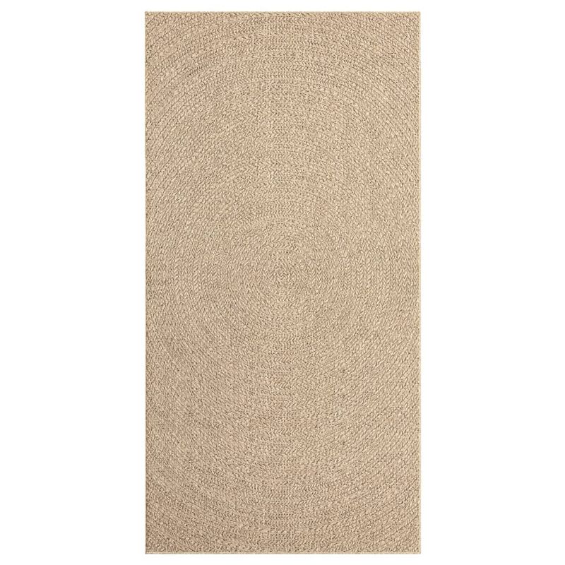 Casa si Gradina - Textile si covoare - Covoare - Covoare casa - Covor 80x150 cm aspect iută pentru interior și exterior, model rotund - Infinity.ro