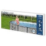 Casa si Gradina - Constructii - Scari si accesorii interioare - Alte accesorii pentru piscine - Bestway Scara de siguranta piscina cu 4 trepte Flowclear, 122 cm - Infinity.ro