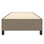 Casa si Gradina - Mobilier - Paturi si accesorii - Paturi - Cadru de pat box spring, gri taupe, 80x200 cm, textil - Infinity.ro