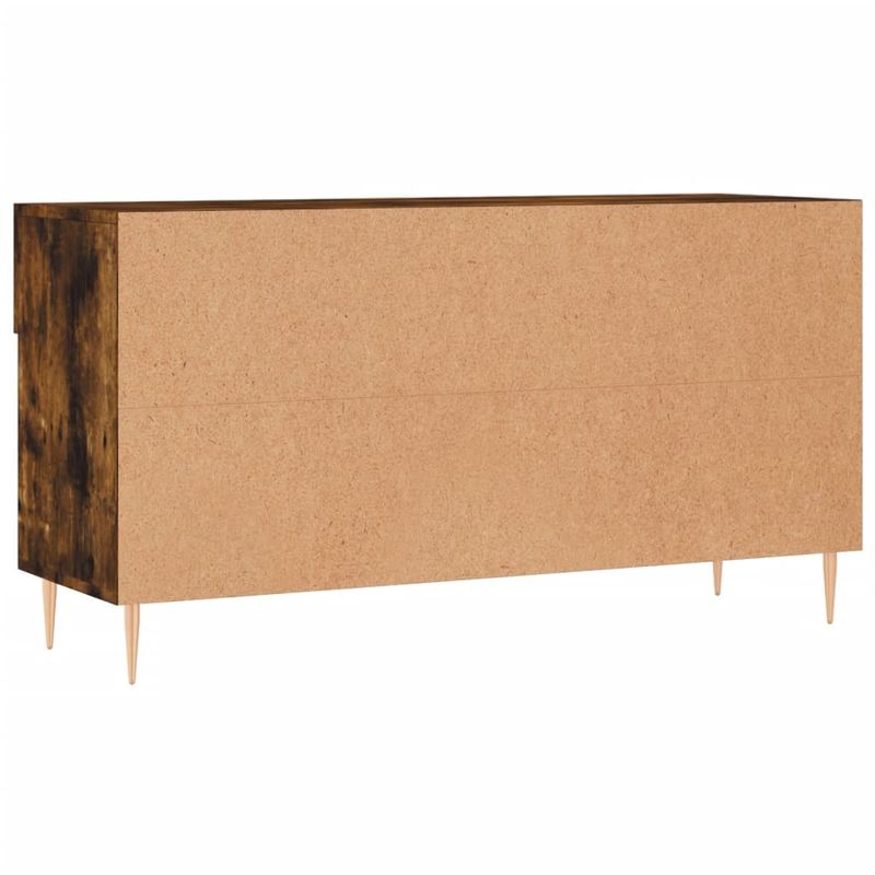 Casa si Gradina - Mobilier - Organizare si depozitare - Organizator incaltaminte - Banca de pantofi, stejar fumuriu, 102x35x55 cm, lemn prelucrat - Infinity.ro