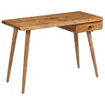 Casa si Gradina - Mobilier - Mese si birouri - Birouri - Masa de scris, lemn masiv de salcam, 110 x 50 x 76 cm - Infinity.ro