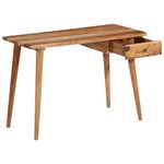 Casa si Gradina - Mobilier - Mese si birouri - Birouri - Masa de scris, lemn masiv de salcam, 110 x 50 x 76 cm - Infinity.ro