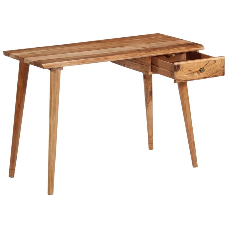 Casa si Gradina - Mobilier - Mese si birouri - Birouri - Masa de scris, lemn masiv de salcam, 110 x 50 x 76 cm - Infinity.ro