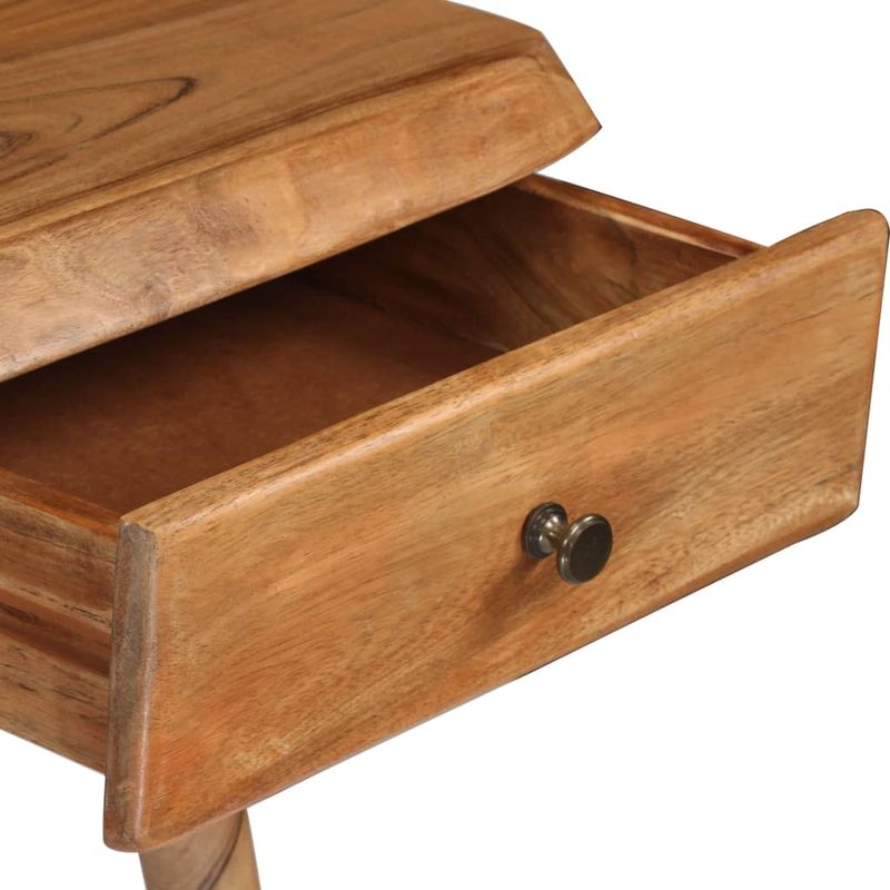 Casa si Gradina - Mobilier - Mese si birouri - Birouri - Masa de scris, lemn masiv de salcam, 110 x 50 x 76 cm - Infinity.ro