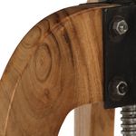 Casa si Gradina - Mobilier - Scaune si fotolii - Scaune - Scaune de bar, 2 buc., lemn masiv de acacia - Infinity.ro