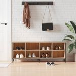 Casa si Gradina - Mobilier - Organizare si depozitare - Organizator incaltaminte - Pantofar, stejar sonoma, 131x35x50 cm, lemn compozit - Infinity.ro