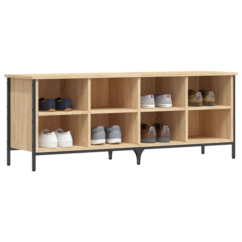 Casa si Gradina - Mobilier - Organizare si depozitare - Organizator incaltaminte - Pantofar, stejar sonoma, 131x35x50 cm, lemn compozit - Infinity.ro
