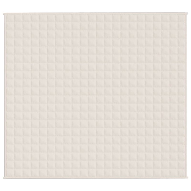 Casa si Gradina - Textile si covoare - Lenjerii de pat - Cearceafuri de pat - Patura grea, crem deschis, 200x220 cm, 9 kg, material textil - Infinity.ro