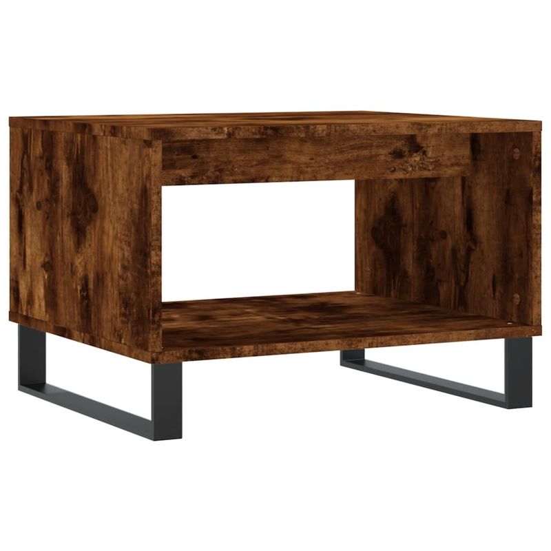 Casa si Gradina - Mobilier - Mese si birouri - Masute de cafea - Masuta de cafea, stejar fumuriu, 60x50x40 cm, lemn prelucrat - Infinity.ro