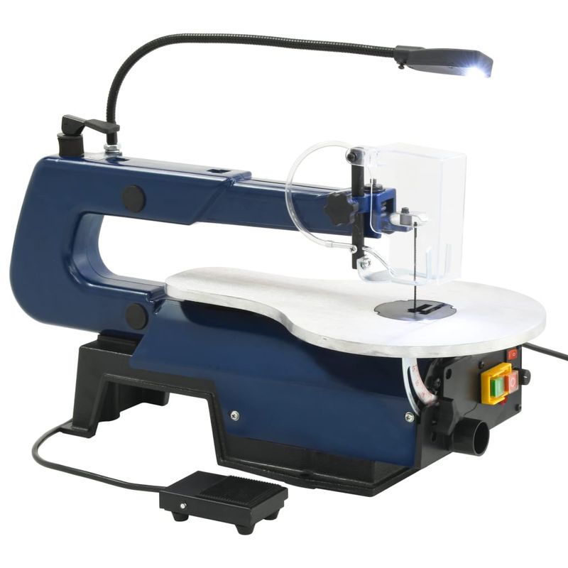 Casa si Gradina - Constructii - Scule de mana si unelte - Bomfaiere si fierastraie - Fierastrau electric de traforaj cu pedala si lumina LED 125 W - Infinity.ro
