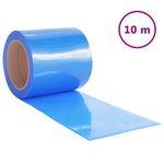 Casa si Gradina - Textile si covoare - Perdele si draperii - Perdele - Perdea pentru usa, albastru, 200 mmx1,6 mm 10 m, PVC - Infinity.ro