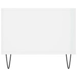 Casa si Gradina - Mobilier - Mese si birouri - Masute de cafea - Masuta de cafea, alb extralucios, 90x50x40 cm, lemn compozit - Infinity.ro