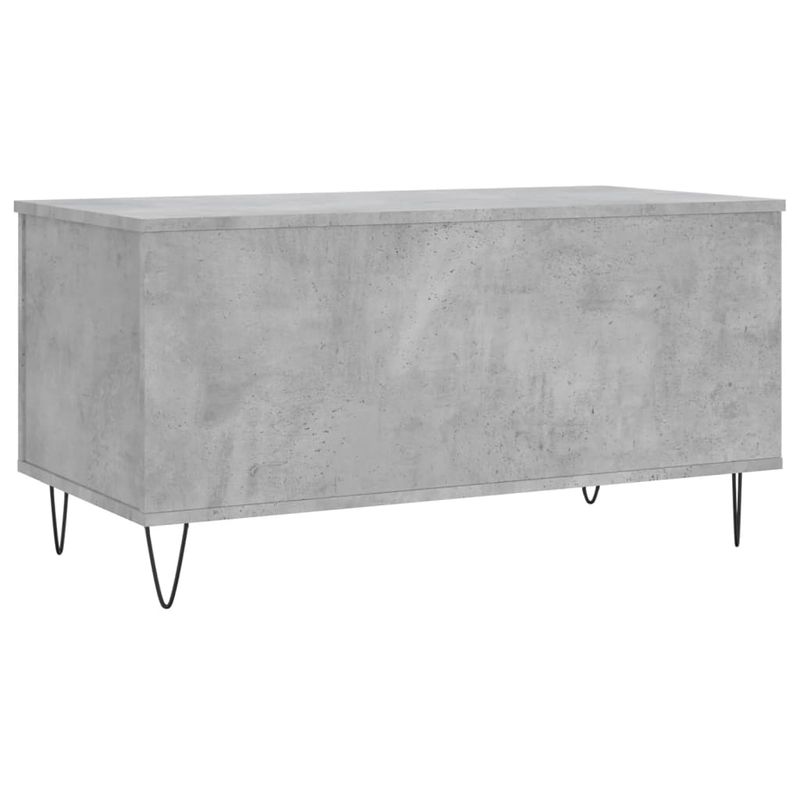 Casa si Gradina - Mobilier - Mese si birouri - Masute de cafea - Masuta de cafea, gri beton, 90x44,5x45 cm, lemn compozit - Infinity.ro