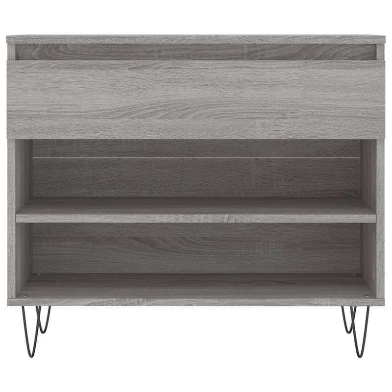 Casa si Gradina - Mobilier - Organizare si depozitare - Organizator incaltaminte - Pantofar, gri sonoma, 70x36x60 cm, lemn prelucrat - Infinity.ro