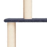 Petshop - Accesorii petshop - Jucarii animale - Ansambluri de joaca - Ansamblu pisici cu stalpi din funie sisal, gri inchis, 183 cm - Infinity.ro
