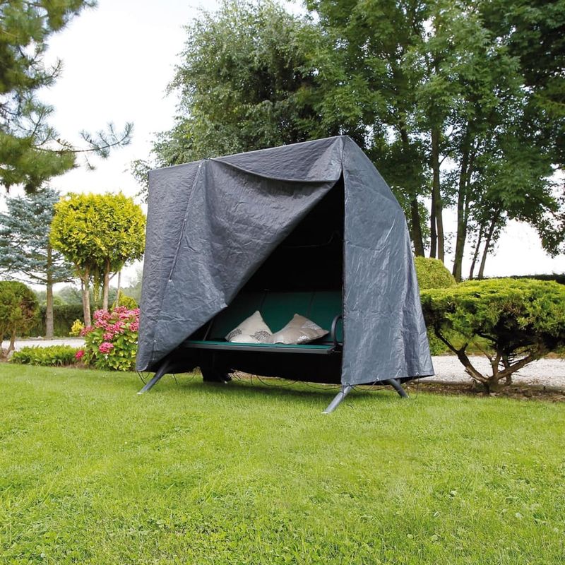 Casa si Gradina - Textile si covoare - Huse pentru mobilier - Nature Husa mobilier de gradina pentru leagane veranda, 255x170x143 cm - Infinity.ro