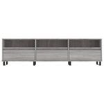 Casa si Gradina - Mobilier - Comode si corpuri - Comode - Comoda TV, gri sonoma, 150x30x44,5 cm, lemn prelucrat - Infinity.ro