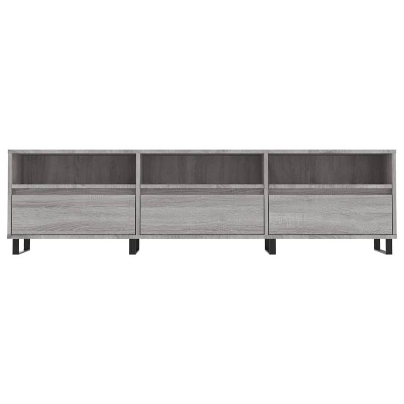 Casa si Gradina - Mobilier - Comode si corpuri - Comode - Comoda TV, gri sonoma, 150x30x44,5 cm, lemn prelucrat - Infinity.ro