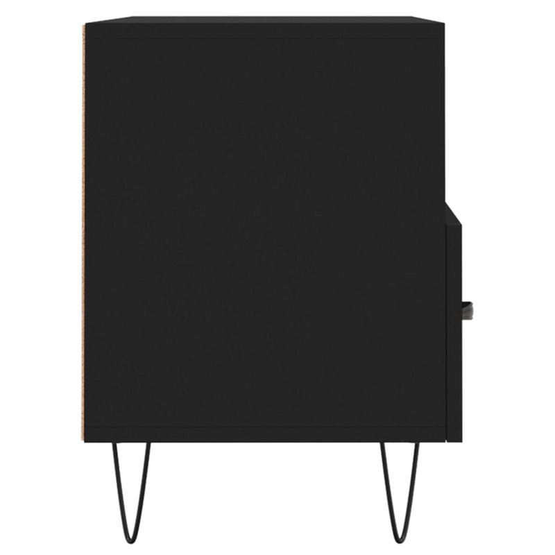 Casa si Gradina - Mobilier - Comode si corpuri - Comode - Comoda TV, negru, 80x36x50 cm, lemn prelucrat - Infinity.ro