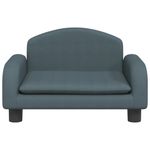 Petshop - Accesorii petshop - Culcusuri si custi - Culcusuri si saltele - Pat de caini, gri inchis, 50x40x30 cm, material textil - Infinity.ro