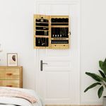 Casa si Gradina - Decoratiuni - Oglinzi - Dulap de bijuterii cu oglinda montat pe perete 37,5x10x67 cm - Infinity.ro