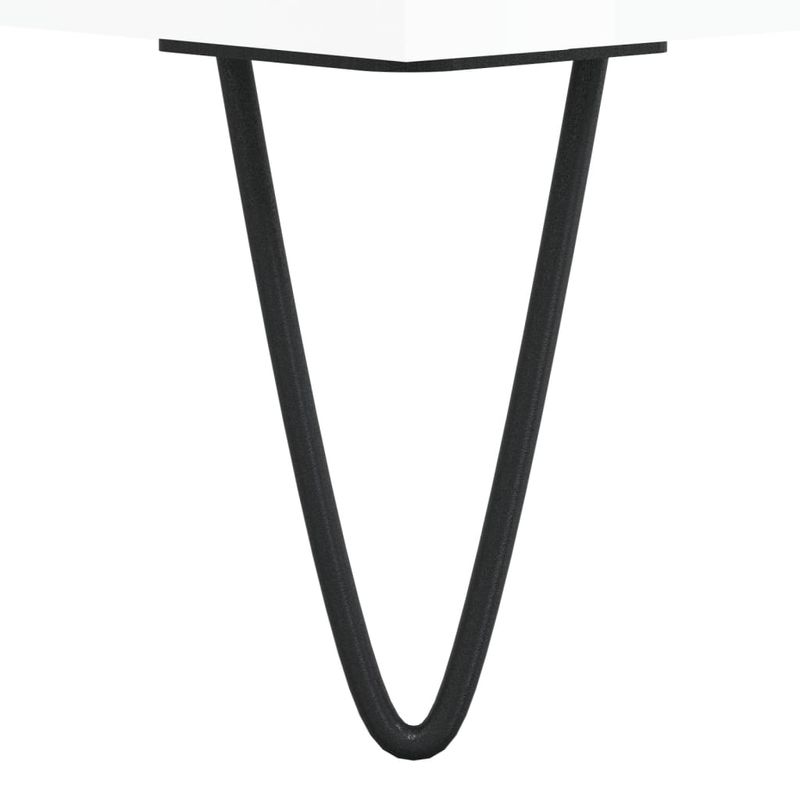 Casa si Gradina - Mobilier - Dulapuri si sifoniere - Dulapuri - Dulapuri pentru discuri alb lucios 100x38x48 cm, lemn prelucrat - Infinity.ro