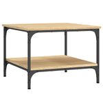 Casa si Gradina - Mobilier - Mese si birouri - Masute de cafea - Masuta de cafea, stejar sonoma, 55x55x40 cm, lemn prelucrat - Infinity.ro