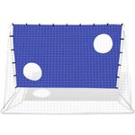 Sport si Outdoor - Sporturi de echipa - Fotbal - Porti fotbal - Poarta fotbal cu perete tinta, 240x92x150 cm, otel calitate inalta - Infinity.ro