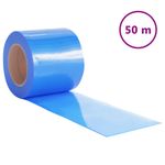 Casa si Gradina - Textile si covoare - Perdele si draperii - Perdele - Perdea pentru usa, albastru, 200 mmx1,6 mm 50 m, PVC - Infinity.ro