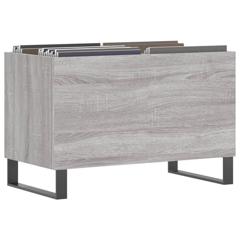 Casa si Gradina - Mobilier - Dulapuri si sifoniere - Dulapuri - Dulap pentru discuri gri sonoma 74,5x38x48 cm lemn prelucrat - Infinity.ro