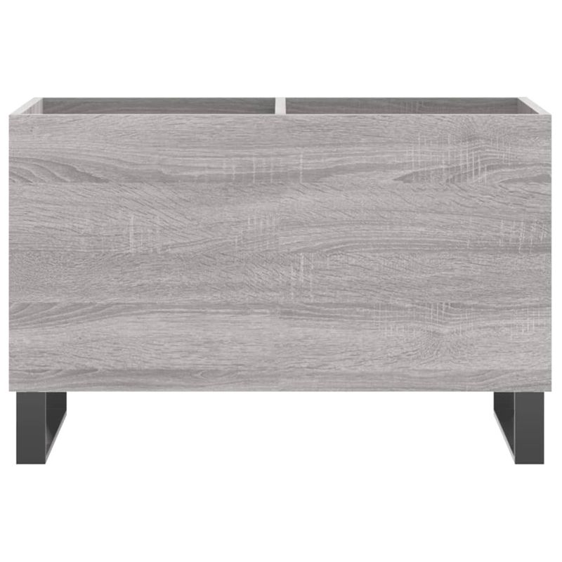 Casa si Gradina - Mobilier - Dulapuri si sifoniere - Dulapuri - Dulap pentru discuri gri sonoma 74,5x38x48 cm lemn prelucrat - Infinity.ro
