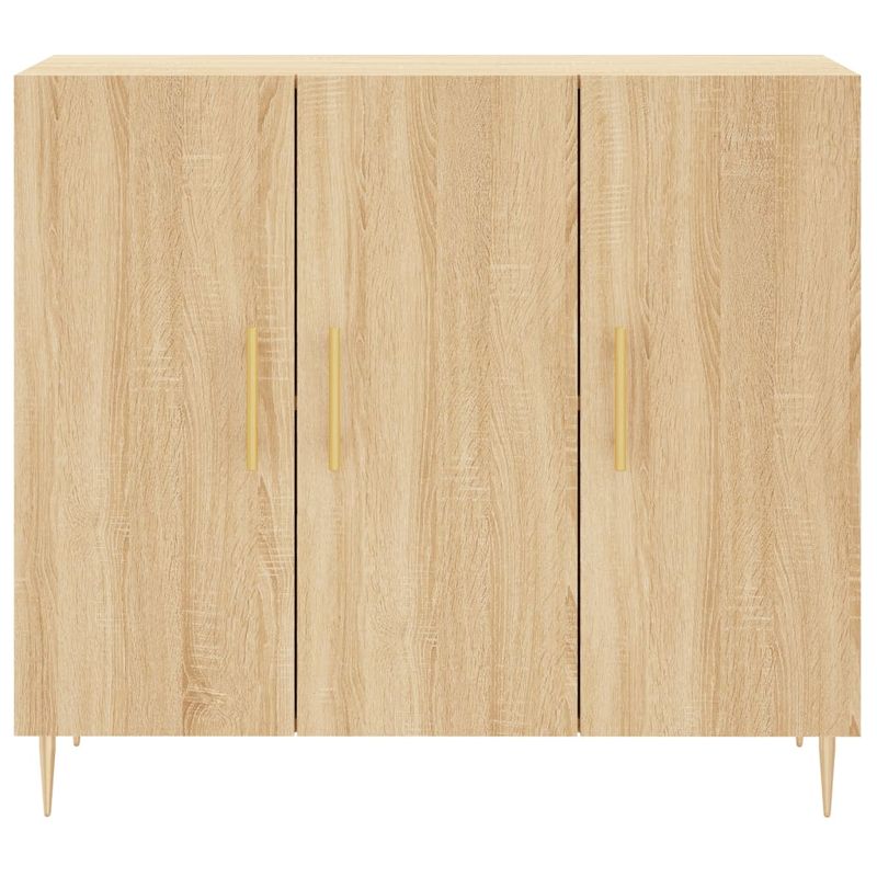 Casa si Gradina - Mobilier - Comode si corpuri - Comode - Servanta, stejar sonoma, 90x34x80 cm, lemn compozit - Infinity.ro