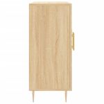 Casa si Gradina - Mobilier - Comode si corpuri - Comode - Servanta, stejar sonoma, 90x34x80 cm, lemn compozit - Infinity.ro