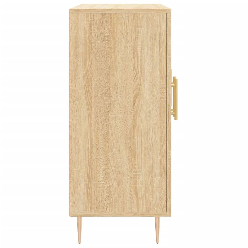 Casa si Gradina - Mobilier - Comode si corpuri - Comode - Servanta, stejar sonoma, 90x34x80 cm, lemn compozit - Infinity.ro