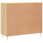 Casa si Gradina - Mobilier - Comode si corpuri - Comode - Servanta, stejar sonoma, 90x34x80 cm, lemn compozit - Infinity.ro