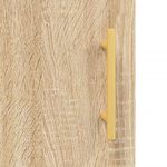 Casa si Gradina - Mobilier - Comode si corpuri - Comode - Servanta, stejar sonoma, 90x34x80 cm, lemn compozit - Infinity.ro