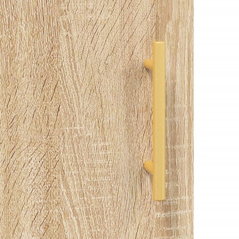 Casa si Gradina - Mobilier - Comode si corpuri - Comode - Servanta, stejar sonoma, 90x34x80 cm, lemn compozit - Infinity.ro