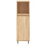 Casa si Gradina - Mobilier - Mobilier baie - Corpuri baie - Dulap de baie, stejar sonoma, 30x30x100 cm, lemn prelucrat - Infinity.ro