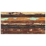 Casa si Gradina - Mobilier - Feronerie si accesorii mobila - Blat masa dreptunghiular 60x120cm, 25-27mm, lemn masiv reciclat - Infinity.ro