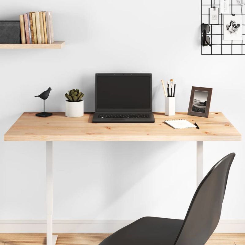 Casa si Gradina - Mobilier - Feronerie si accesorii mobila - Blat de birou, 110x55x2,5 cm, lemn masiv de pin - Infinity.ro