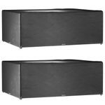 Casa si Gradina - Textile si covoare - Huse pentru mobilier - Huse mobila gradina, 2 buc, 16 ocheti 300x250x90cm, rectangular - Infinity.ro